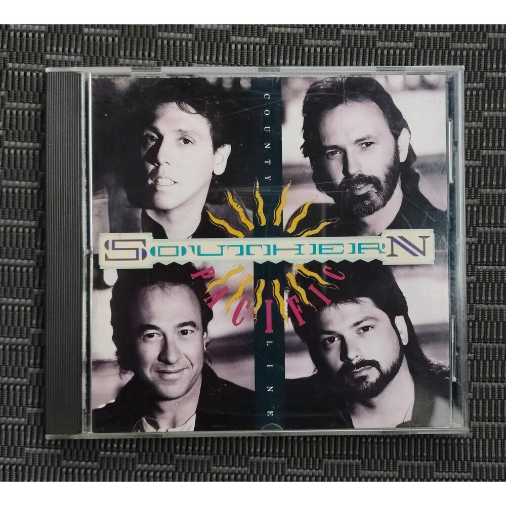 Southern Pacific Country Line CD 1990 Album Warner Multicolor 90s Vintage Music